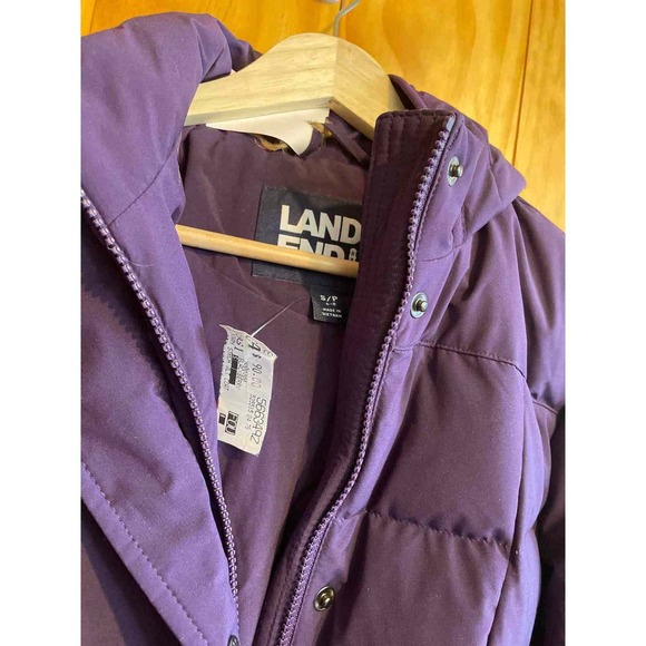 Women Size Small Lands End Purple Women's Winter Jacket - Picture 2 of 3